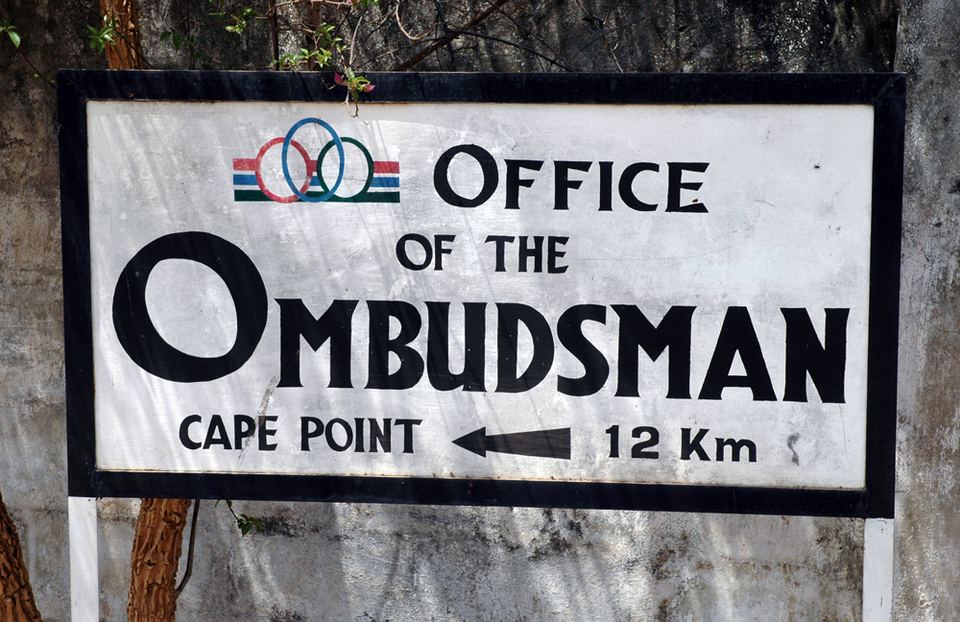 Fotoğraf: Ombudsman sign