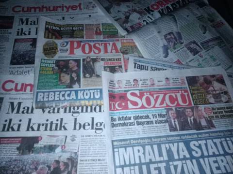 Fotoğraf: Newspapers in Turkey